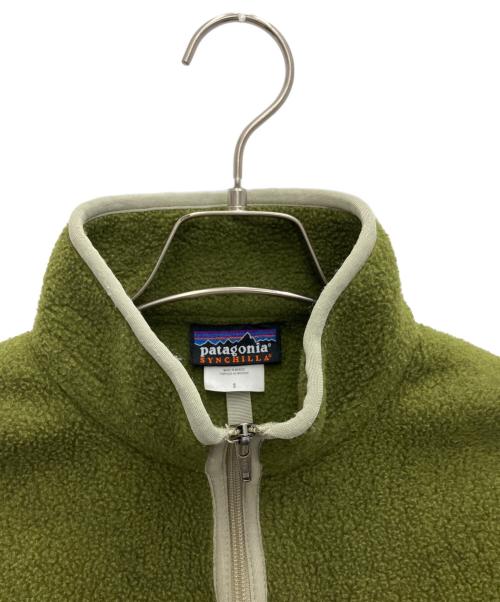 Patagonia（パタゴニア）Patagonia (パタゴニア) SYNCHILLA HALF ZIP FLEECE JACKET オリーブ サイズ:Sの古着・服飾アイテム