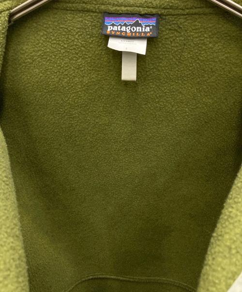 Patagonia（パタゴニア）Patagonia (パタゴニア) SYNCHILLA HALF ZIP FLEECE JACKET オリーブ サイズ:Sの古着・服飾アイテム