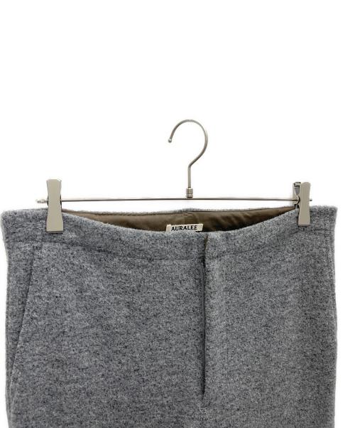 AURALEE（オーラリー）AURALEE (オーラリー) WOOL LING YARN MILLED JERSEY PANTS グレー サイズ:4の古着・服飾アイテム