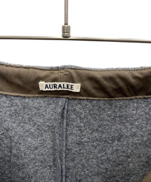 AURALEE（オーラリー）AURALEE (オーラリー) WOOL LING YARN MILLED JERSEY PANTS グレー サイズ:4の古着・服飾アイテム