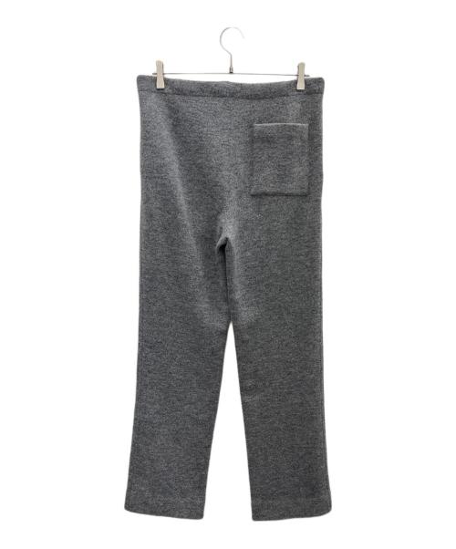 AURALEE（オーラリー）AURALEE (オーラリー) WOOL LING YARN MILLED JERSEY PANTS グレー サイズ:4の古着・服飾アイテム