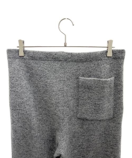 AURALEE（オーラリー）AURALEE (オーラリー) WOOL LING YARN MILLED JERSEY PANTS グレー サイズ:4の古着・服飾アイテム