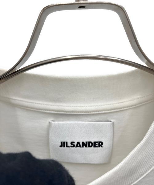 JIL SANDER（ジルサンダー）JIL SANDER (ジルサンダー) 半袖カットソー ホワイト サイズ:Sの古着・服飾アイテム