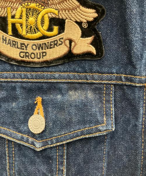HARLEY-DAVIDSON（ハーレーダビッドソン）HARLEY-DAVIDSON (ハーレーダビッドソン) デニムベスト インディゴ サイズ:Lの古着・服飾アイテム