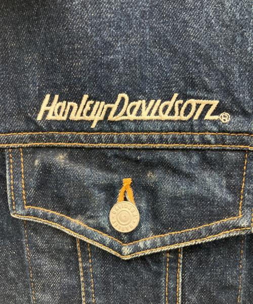 HARLEY-DAVIDSON（ハーレーダビッドソン）HARLEY-DAVIDSON (ハーレーダビッドソン) デニムベスト インディゴ サイズ:Lの古着・服飾アイテム