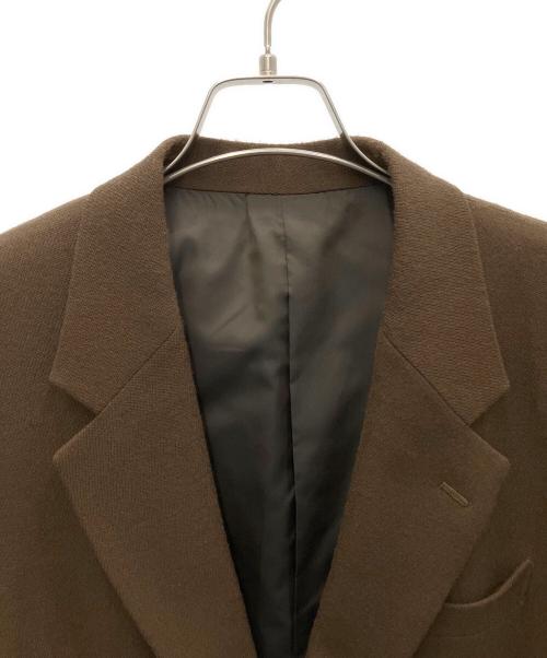 ISSEY MIYAKE MEN（イッセイミヤケメン）ISSEY MIYAKE MEN (イッセイミヤケメン) 2Bジャケット ブラウン サイズ:Mの古着・服飾アイテム