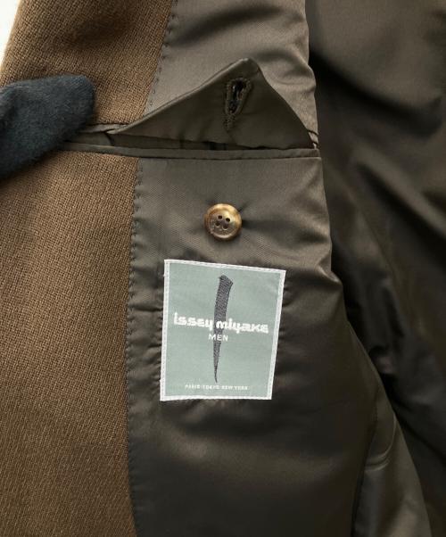 ISSEY MIYAKE MEN（イッセイミヤケメン）ISSEY MIYAKE MEN (イッセイミヤケメン) 2Bジャケット ブラウン サイズ:Mの古着・服飾アイテム