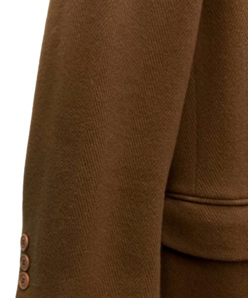 ISSEY MIYAKE MEN（イッセイミヤケメン）ISSEY MIYAKE MEN (イッセイミヤケメン) 2Bジャケット ブラウン サイズ:Mの古着・服飾アイテム