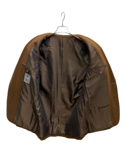 ISSEY MIYAKE MEN（イッセイミヤケメン）ISSEY MIYAKE MEN (イッセイミヤケメン) 2Bジャケット ブラウン サイズ:Mの古着・服飾アイテム