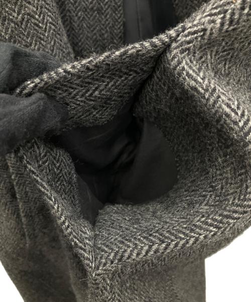 COMME des GARCONS HOMME（コムデギャルソン オム）COMME des GARCONS HOMME (コムデギャルソン オム) ステンカラーコート グレー サイズ:Mの古着・服飾アイテム