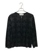 COMME des GARCONS SHIRTコムデギャルソンシャツ）の古着「薄手カーディガン」｜ブラック