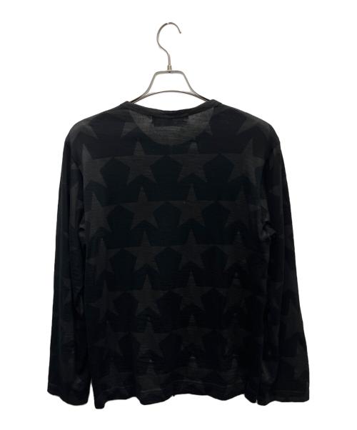 COMME des GARCONS SHIRT（コムデギャルソンシャツ）COMME des GARCONS SHIRT (コムデギャルソンシャツ) 薄手カーディガン ブラック サイズ:Sの古着・服飾アイテム