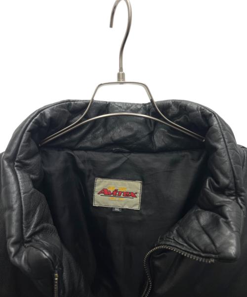 AVIREX（アヴィレックス）AVIREX (アヴィレックス) ダウンジャケット ブラック サイズ:3XLの古着・服飾アイテム