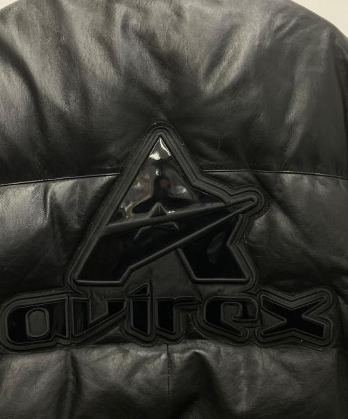 AVIREX（アヴィレックス）AVIREX (アヴィレックス) ダウンジャケット ブラック サイズ:3XLの古着・服飾アイテム