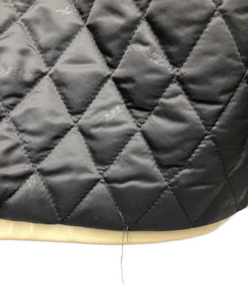 AVIREX VARSITY（アヴィレックスバーシティ）AVIREX VARSITY (アヴィレックスバーシティ) ラムレザージャケット ベージュ サイズ:2XLの古着・服飾アイテム