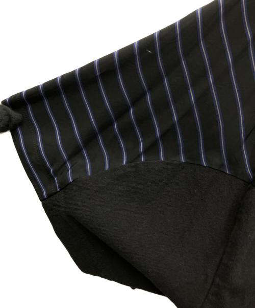 sacai（サカイ）sacai (サカイ) 半袖カットソー ブラック×ネイビー サイズ:2の古着・服飾アイテム