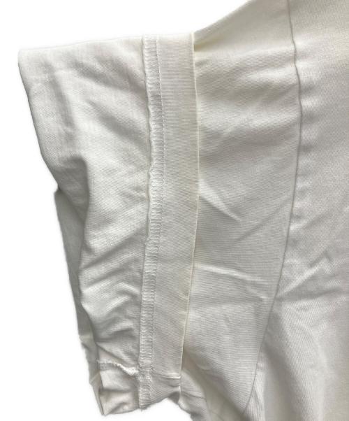 MM6 Maison Margiela（エムエムシックスメゾンマルジェラ）MM6 Maison Margiela (エムエムシックスメゾンマルジェラ) 半袖カットソー ホワイト サイズ:Mの古着・服飾アイテム