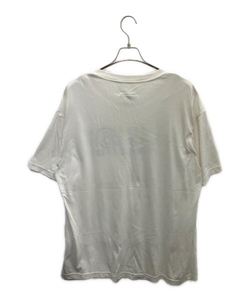 MM6 Maison Margiela（エムエムシックスメゾンマルジェラ）MM6 Maison Margiela (エムエムシックスメゾンマルジェラ) 半袖カットソー ホワイト サイズ:Mの古着・服飾アイテム