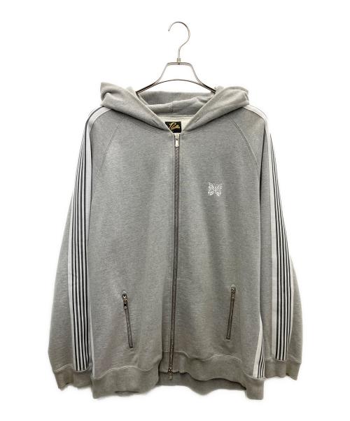 Needles（ニードルズ）Needles (ニードルズ) nubian (ヌビアン) ジップパーカー グレー サイズ:XXLの古着・服飾アイテム