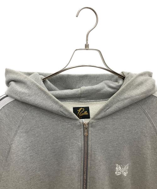 Needles（ニードルズ）Needles (ニードルズ) nubian (ヌビアン) ジップパーカー グレー サイズ:XXLの古着・服飾アイテム