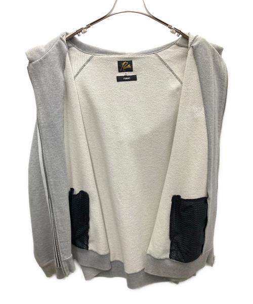 Needles（ニードルズ）Needles (ニードルズ) nubian (ヌビアン) ジップパーカー グレー サイズ:XXLの古着・服飾アイテム