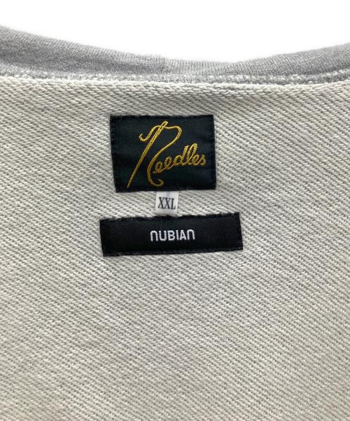 Needles（ニードルズ）Needles (ニードルズ) nubian (ヌビアン) ジップパーカー グレー サイズ:XXLの古着・服飾アイテム