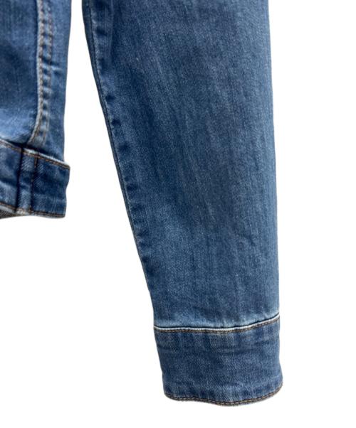 pierre cardin（ピエール・カルダン）pierre cardin (ピエール・カルダン) フード付デニムジャケット インディゴ サイズ:38の古着・服飾アイテム