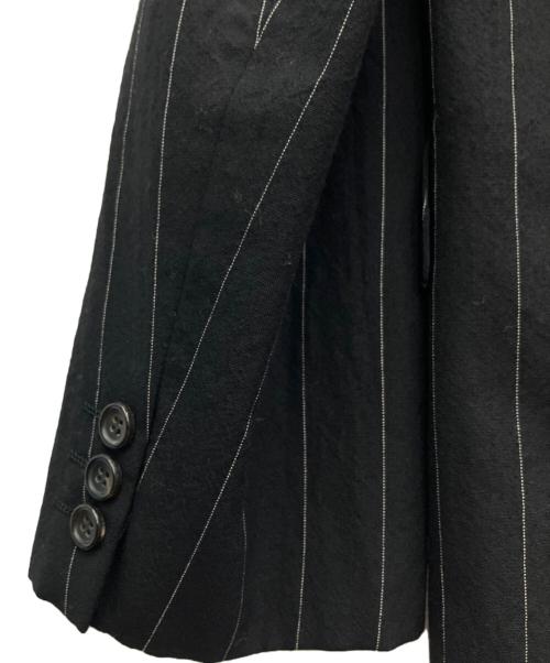 COMME des GARCONS HOMME（コムデギャルソン オム）COMME des GARCONS HOMME (コムデギャルソン オム) テーラードジャケット ブラック サイズ:Mの古着・服飾アイテム