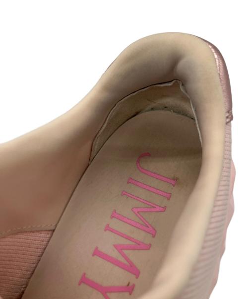 JIMMY CHOO（ジミーチュウ）JIMMY CHOO (ジミーチュウ) 厚底スニーカー ピンク サイズ:SIZE37の古着・服飾アイテム