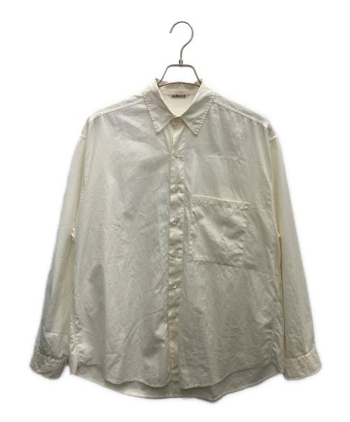 AURALEE（オーラリー）AURALEE (オーラリー) 長袖シャツ アイボリー サイズ:SIZE4の古着・服飾アイテム