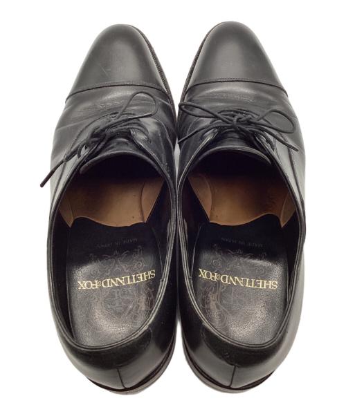 SHETLAND FOX（シェットランドフォックス）SHETLAND FOX (シェットランドフォックス) レザーシューズ ブラック サイズ:5の古着・服飾アイテム