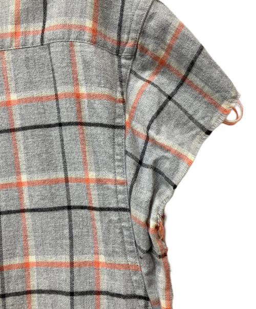 MAGIC STICK（マジックスティック）MAGIC STICK (マジックスティック) 半袖シャツ グレー サイズ:LARGEの古着・服飾アイテム