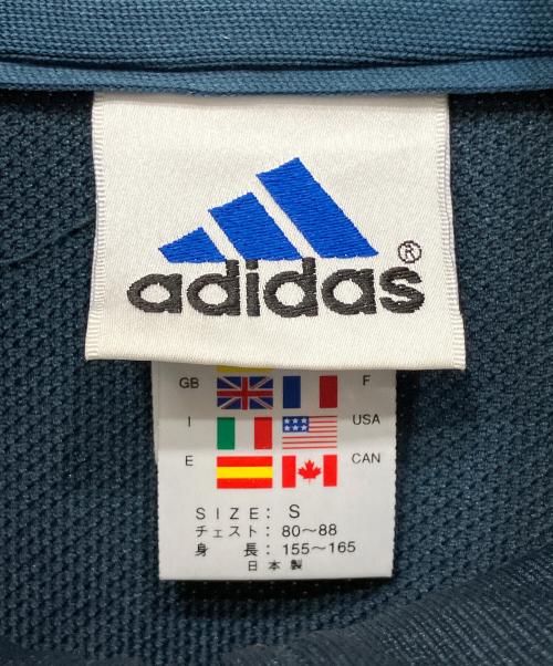 adidas（アディダス）adidas (アディダス) トラックジャケット ネイビー×イエロー サイズ:Sの古着・服飾アイテム
