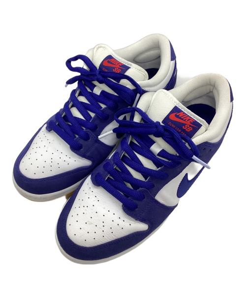 NIKE（ナイキ）NIKE (ナイキ) NIKE DUNK LOW ローカットスニーカー ホワイト×ブルー サイズ:US9の古着・服飾アイテム
