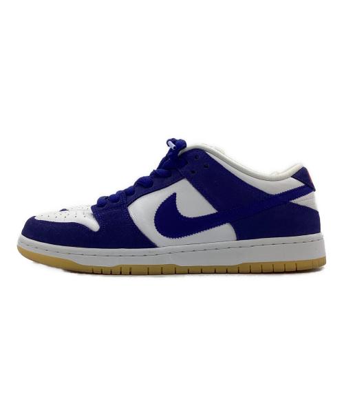 NIKE（ナイキ）NIKE (ナイキ) NIKE DUNK LOW ローカットスニーカー ホワイト×ブルー サイズ:US9の古着・服飾アイテム