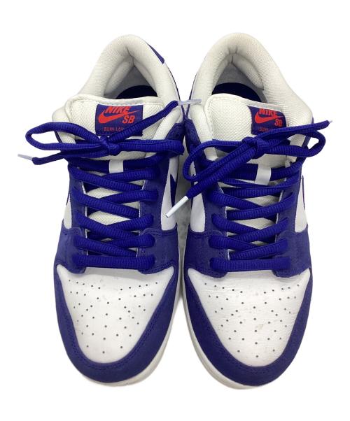 NIKE（ナイキ）NIKE (ナイキ) NIKE DUNK LOW ローカットスニーカー ホワイト×ブルー サイズ:US9の古着・服飾アイテム