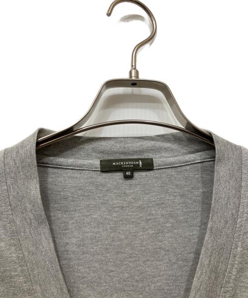 MACKINTOSH LONDON（マッキントッシュ ロンドン）MACKINTOSH LONDON (マッキントッシュ ロンドン) カーディガン グレー サイズ:Mの古着・服飾アイテム