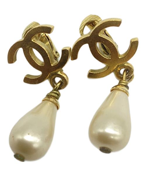 CHANEL（シャネル）CHANEL (シャネル) CHANEL ロゴイヤリング 95年製ヴィンテージの古着・服飾アイテム