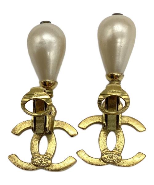 CHANEL（シャネル）CHANEL (シャネル) CHANEL ロゴイヤリング 95年製ヴィンテージの古着・服飾アイテム