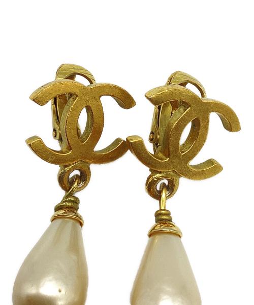 CHANEL（シャネル）CHANEL (シャネル) CHANEL ロゴイヤリング 95年製ヴィンテージの古着・服飾アイテム