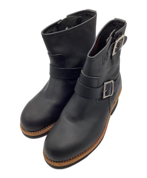 HARLEY-DAVIDSON（ハーレーダビッドソン）HARLEY-DAVIDSON (ハーレーダビッドソン) エンジニアブーツ ブラック サイズ:24.5㎝の古着・服飾アイテム