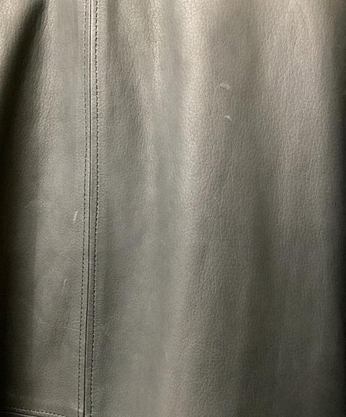 RAKINES（ラキネス）RAKINES (ラキネス) レザーコーチジャケット ブラック サイズ:2の古着・服飾アイテム