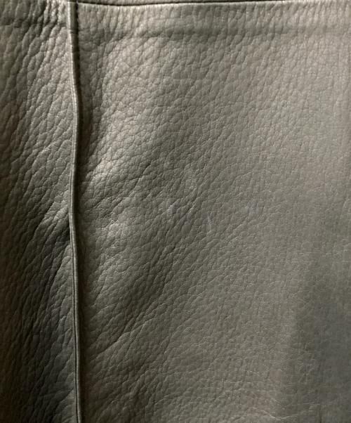 RAKINES（ラキネス）RAKINES (ラキネス) レザーコーチジャケット ブラック サイズ:2の古着・服飾アイテム