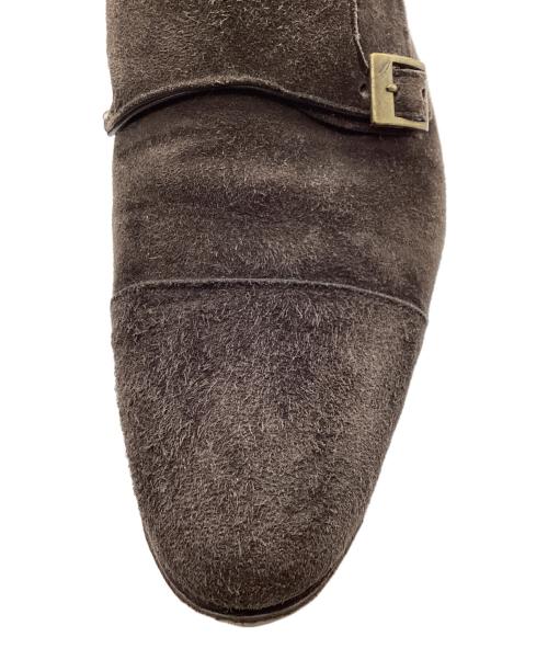 JOSEPH CHEANEY（ジョセフチーニー）JOSEPH CHEANEY (ジョセフチーニー) モンクストラップシューズ ブラウン サイズ:Ｌ（26～27cm）の古着・服飾アイテム