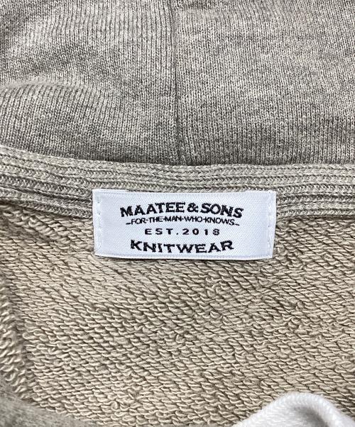 MAATEE&SONS（マーティーアンドサンズ）MAATEE&SONS (マーティーアンドサンズ) プルオーバーパーカー カーキ サイズ:Lの古着・服飾アイテム