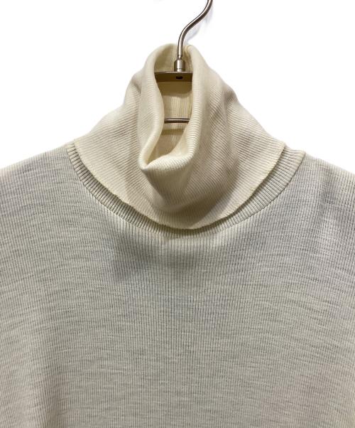 MM6 Maison Margiela（エムエムシックスメゾンマルジェラ）MM6 Maison Margiela (エムエムシックスメゾンマルジェラ) 薄手ニット ブラック×ホワイト サイズ:Sの古着・服飾アイテム