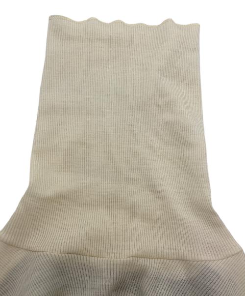 MM6 Maison Margiela（エムエムシックスメゾンマルジェラ）MM6 Maison Margiela (エムエムシックスメゾンマルジェラ) 薄手ニット ブラック×ホワイト サイズ:Sの古着・服飾アイテム