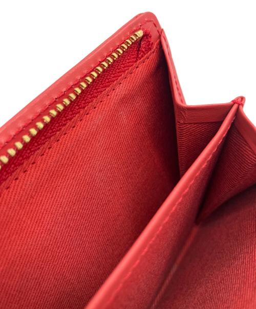 KITAMURA（キタムラ）KITAMURA (キタムラ) 2つ折り財布 レッドの古着・服飾アイテム