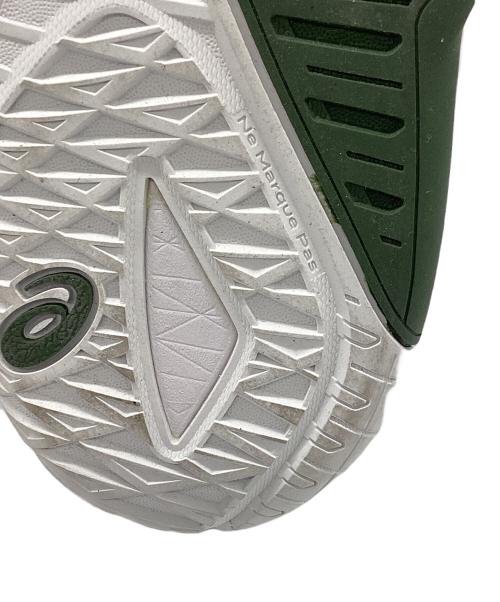 asics（アシックス）asics (アシックス) UNPRE ARS 2 WIDE ホワイト×グリーン サイズ: 26.5cmの古着・服飾アイテム