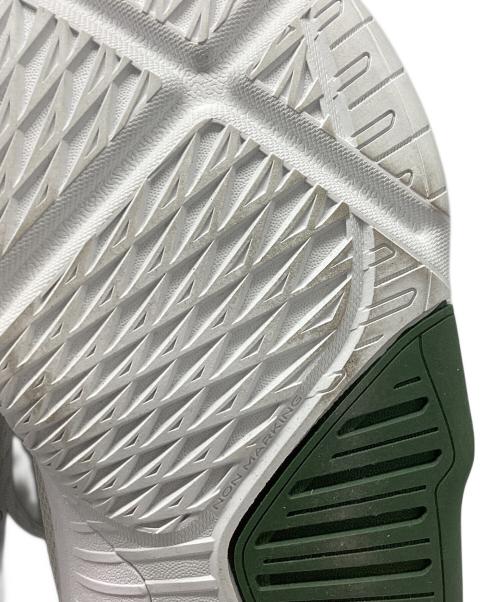 asics（アシックス）asics (アシックス) UNPRE ARS 2 WIDE ホワイト×グリーン サイズ: 26.5cmの古着・服飾アイテム